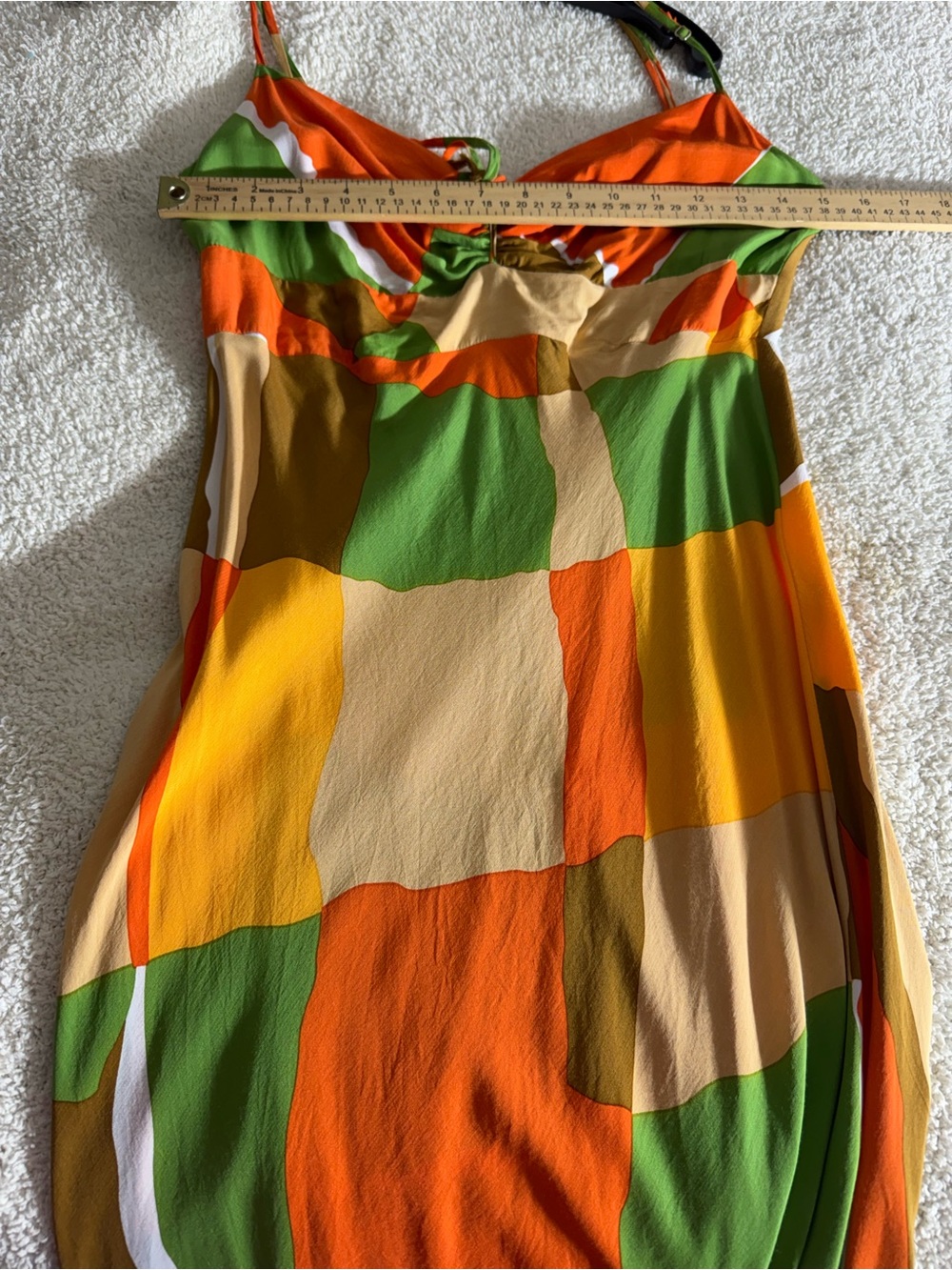 Faithful the brand Dress Womens size Medium tempio midi in costa smeralda - Picture 9 of 10